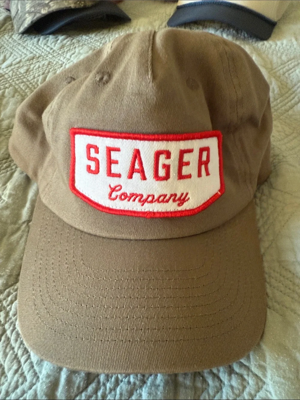 Seager Company Brown Baseball Cap